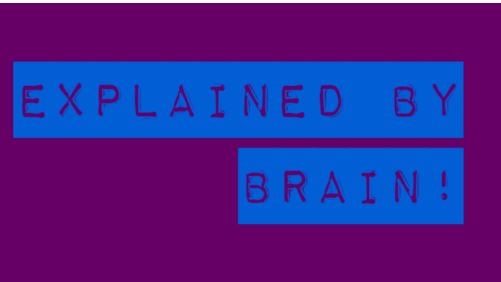 Explained by the Brain logo