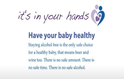 Informative flip chart video about Fetal Alcohol Spectrum Disorders