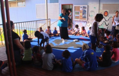 Health professionals in the Fitzroy Valley providing screening tools for FASD for local children