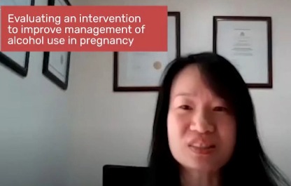 Dr Tracey Tsang talk on FASD and pregnancy