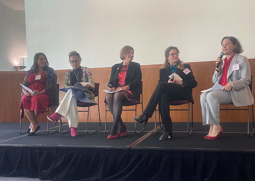 Professor Elizabeth Elliott on a panel at a Parliamentary event raising awareness for FASD