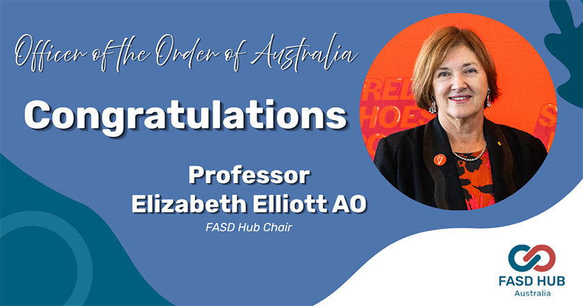 Officer of the Order of Australia - Professor Elizabeth Elliott AO